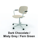 Dark Chocolate, Misty Grey eller Fern Green stativ